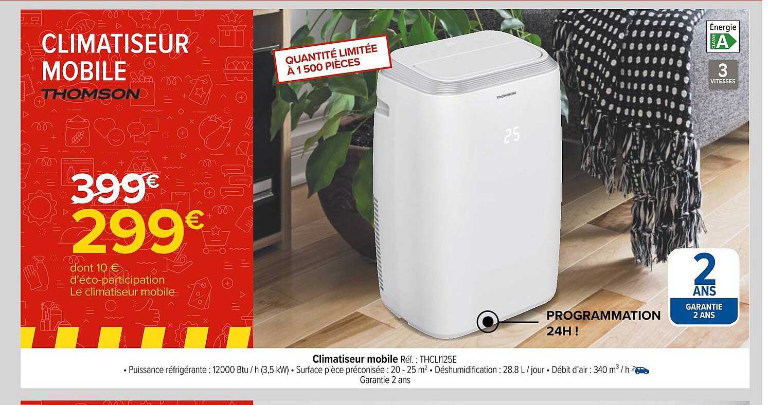 Climatiseur Mobile Thomson