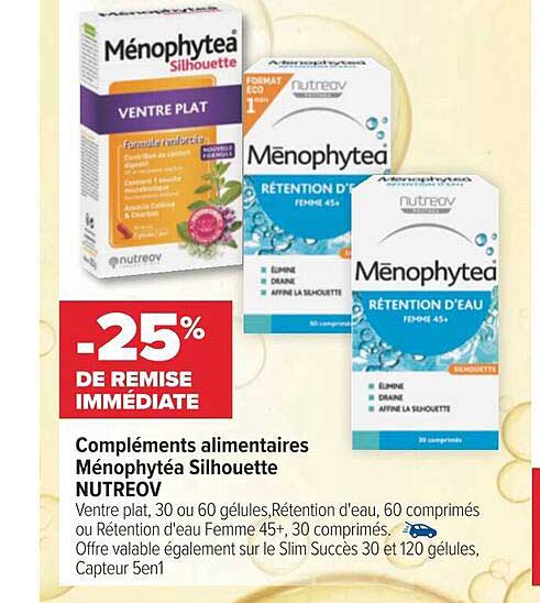 compléments alimentaires ménophytéa silhouette nutreov