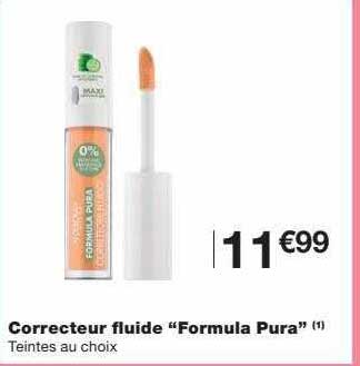 Correcteur Fluide "formula Pura"