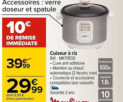 Cuiseur à Riz Moulinex