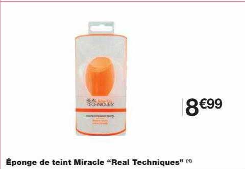 éponge de teint miracle "real techniques"