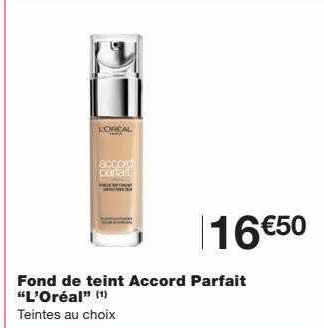 Fond De Teint Accord Parfait "l'oréal"
