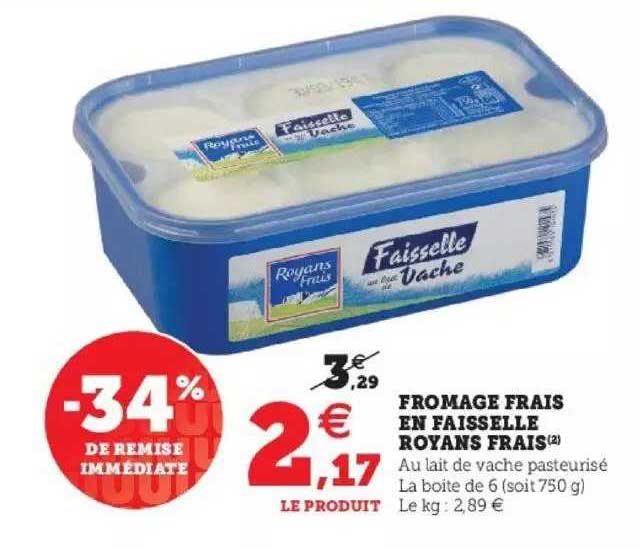 Fromage Frais En Faisselle Royans Frais