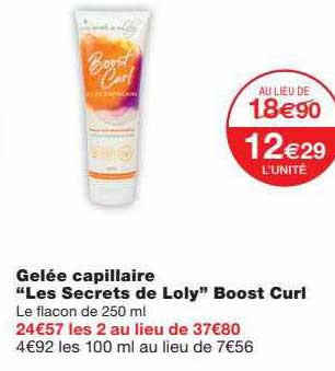 Gelée Capillaire  "les Secrets De Loly" Boost Curl