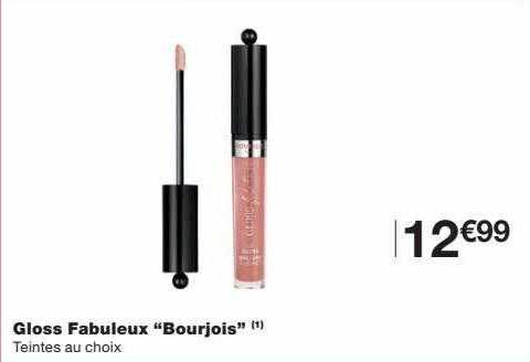 gloss fabuleux "bourjois"
