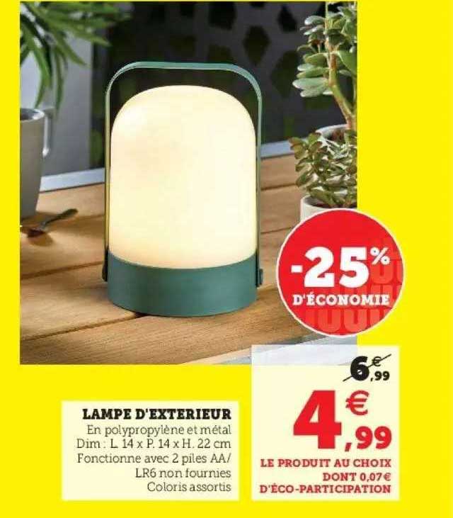 Lampe D'extérieur