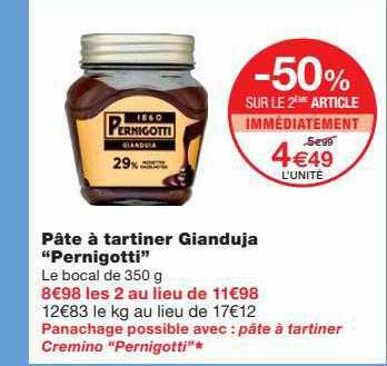 Pâte à Tartiner Gianduja "pernigotti"