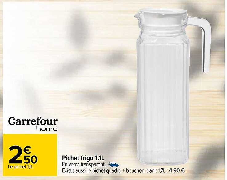 pichet frito 1.1l carrefour home