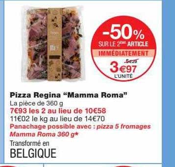 pizza regina "mamma roma"