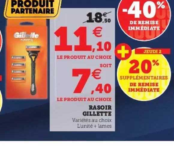 Rasoir Gillette