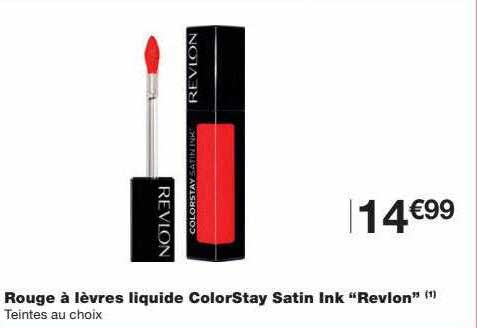 rouge à lèvres liquide colorStay satin ink "revlon"