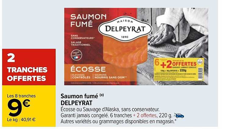 Saumon Fumé Delpeyrat