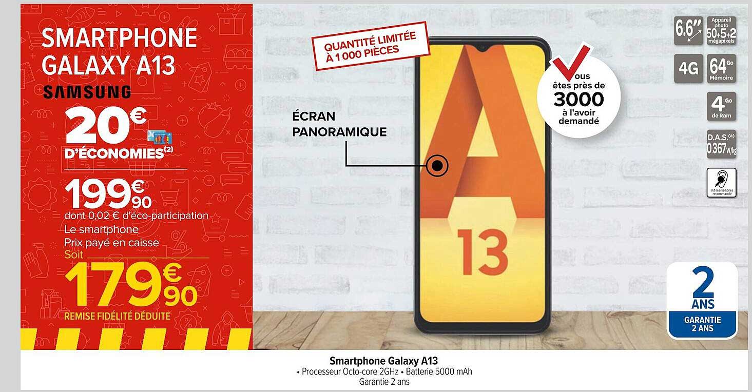 smartphone galaxy a13