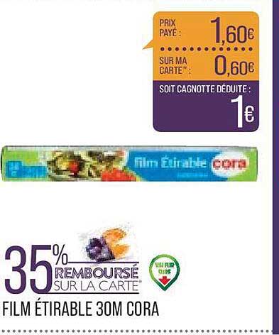 film étirable 30m cora