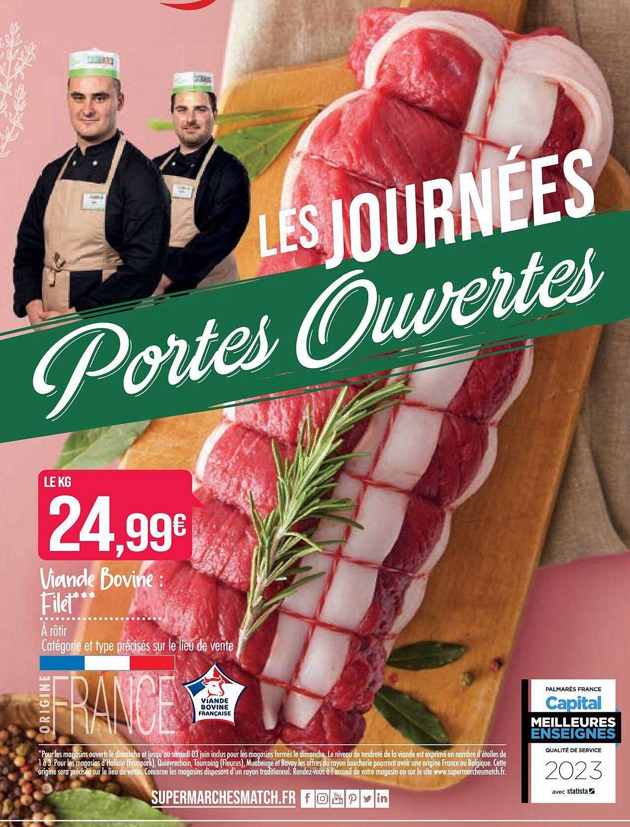 Viande Bovine : Filet***