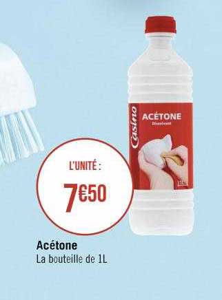acétone