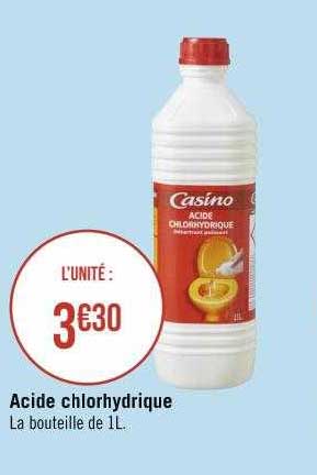 acide chlorhydrique casino