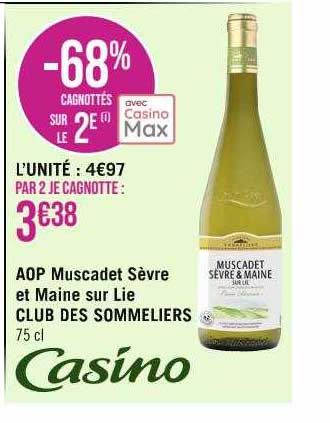 aop muscadet sèvre et maine sur lie club des sommeliers