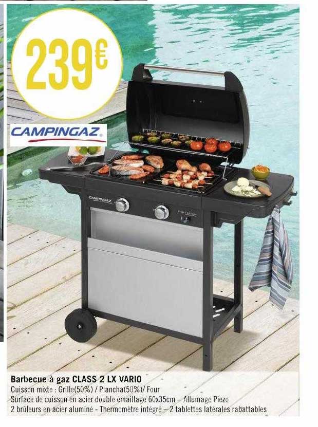 barbecue à gaz class 2 lx vario