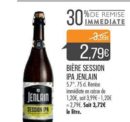 bière session ipa jenlain