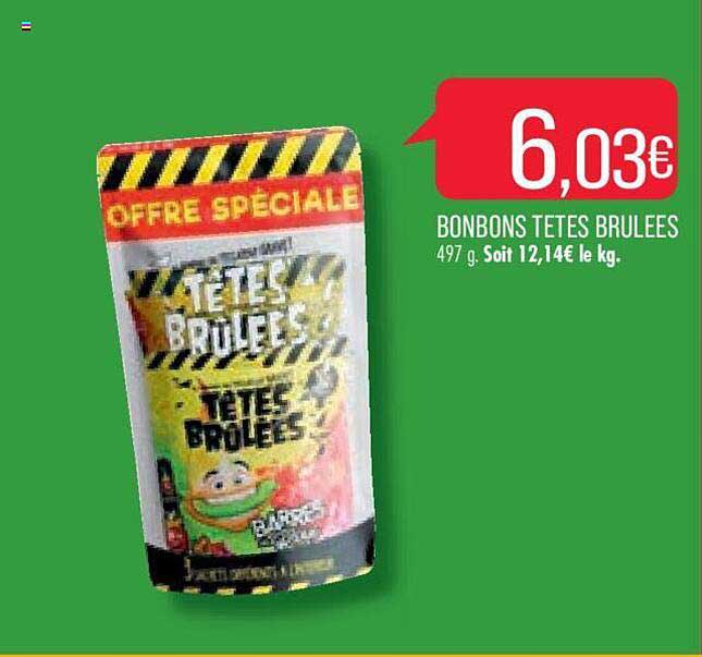 bonbons têtes brûlées