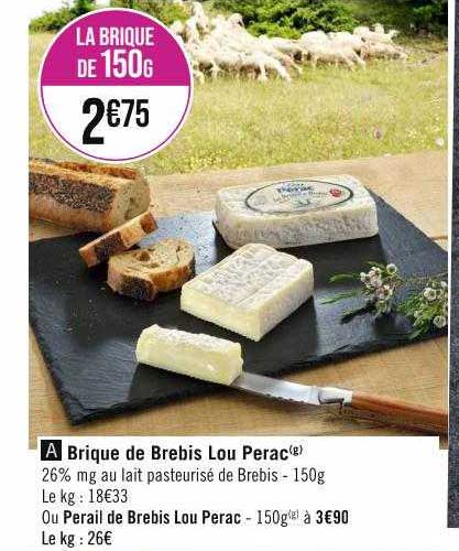 Brique De Brebis Lou Perac Ou Perail De Brebis Lou Perac