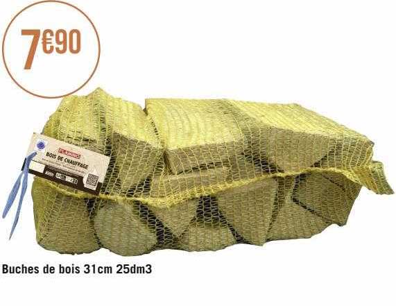 Buches De Bois 31 Cm 25 Dm³