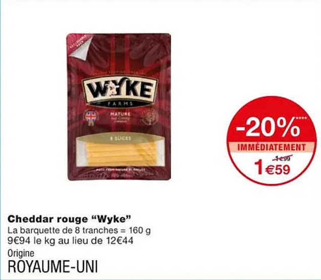 cheddar rouge "wyke"