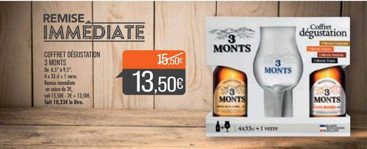 Coffret Dégustation 3 Monts