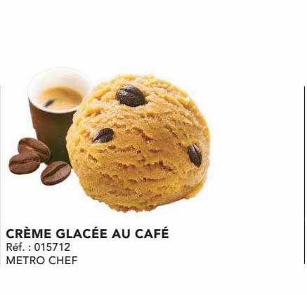 Crème Glacée Au Café Metro Chef