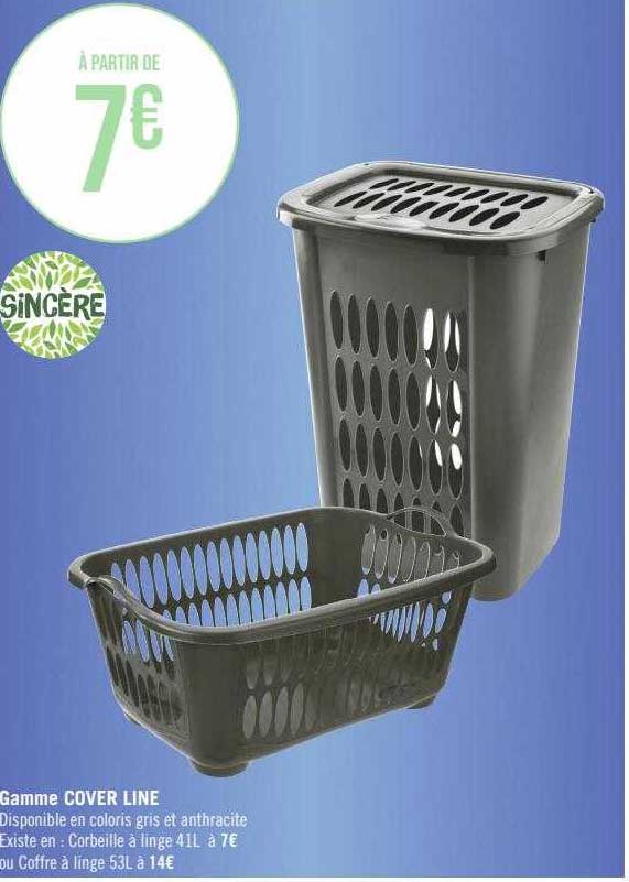 gamme cover line sincère