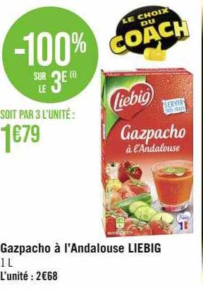 gazpacho à l'andalouse liebig