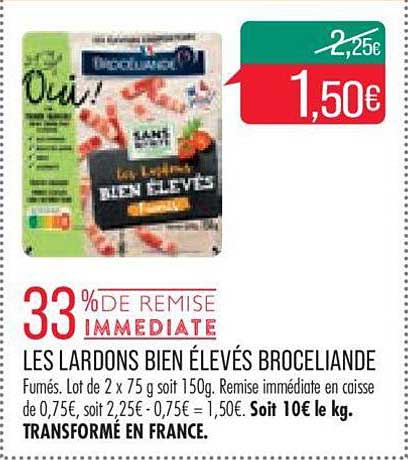 les lardons bien élevés brocéliande