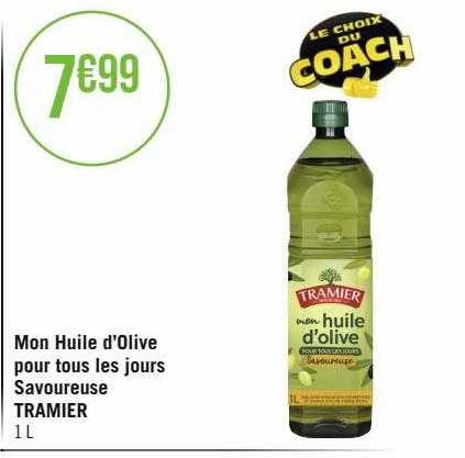mon huile d'olive pour tous les jours savoureuse tramier