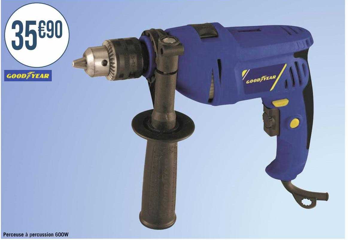 perceuse à percussion 600w good year