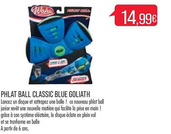 phlat ball classic blue goliath