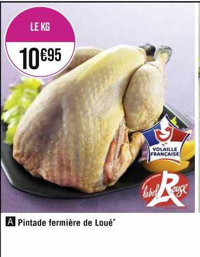 Pintade Fermière De Loué