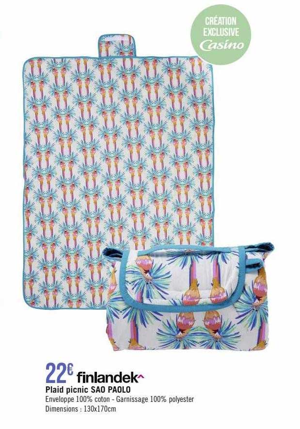 Plaid Picnic Sao Paolo Finlandek^