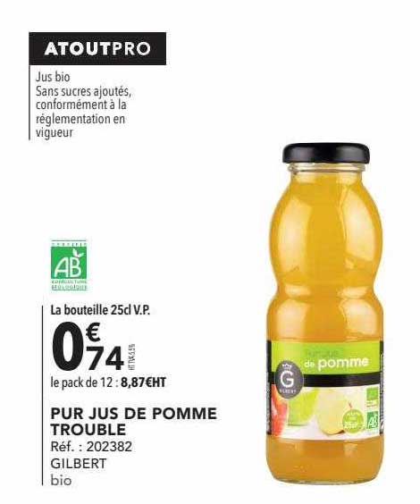 pur jus de pomme trouble gilbert