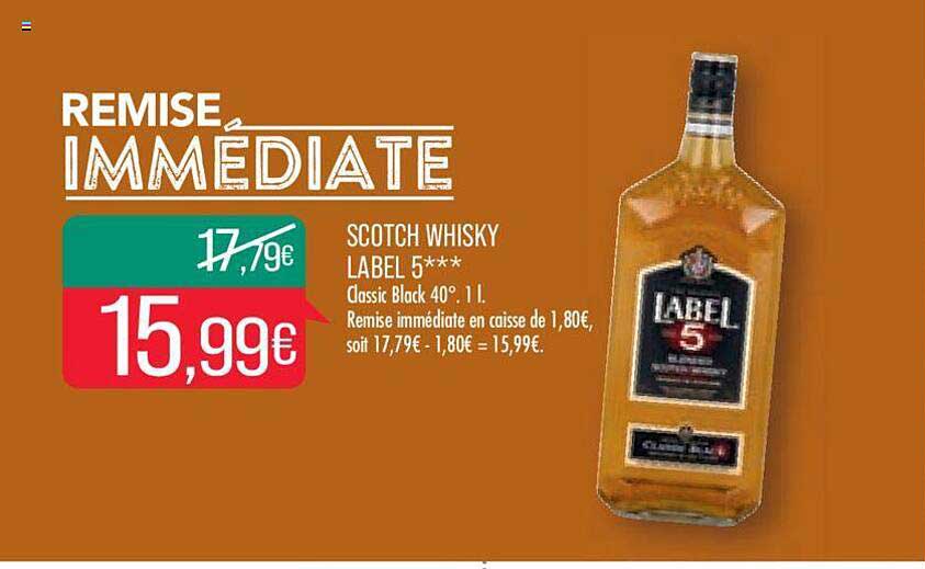 Scotch Whisky Label 5