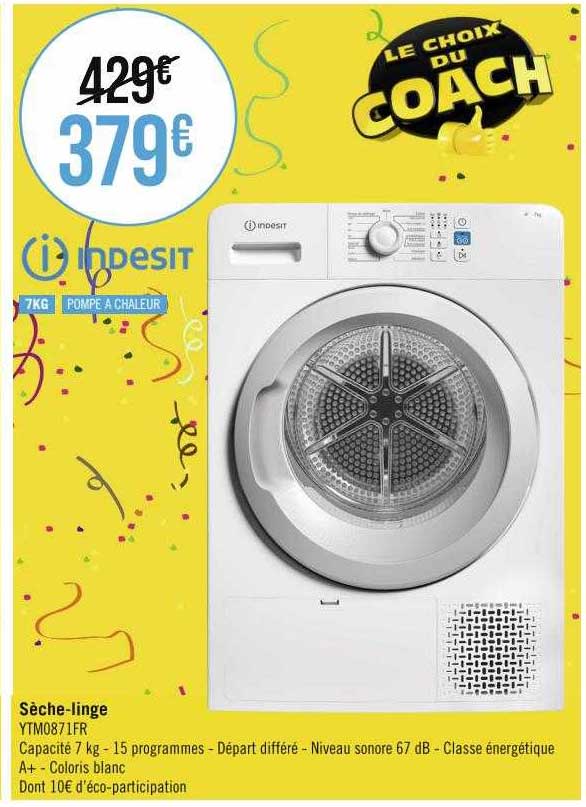 Sèche-linge Indesit