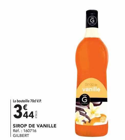Sirop De Vanille Gilbert
