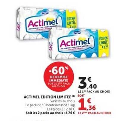 Actimel Edition Limitée