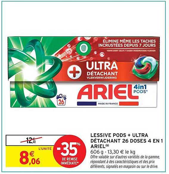 Ariel ULTRA DÉTACHANT
