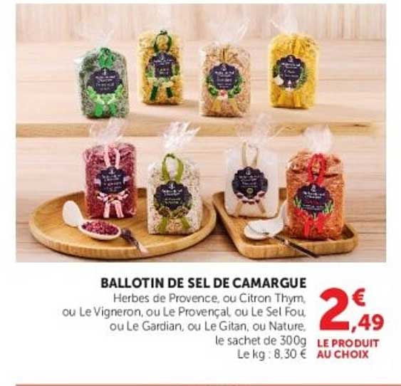 BALLotin DE SEL DE CAMARGUE