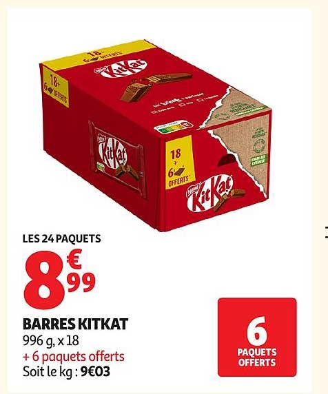 Barres KitKat