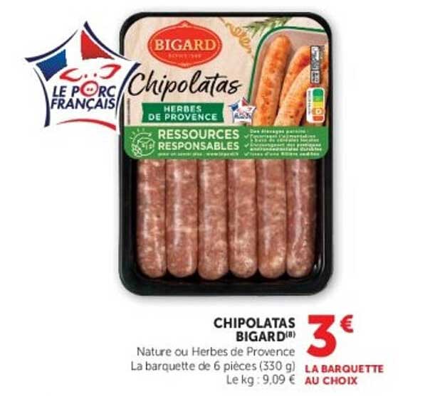 Bigard Chipolatas