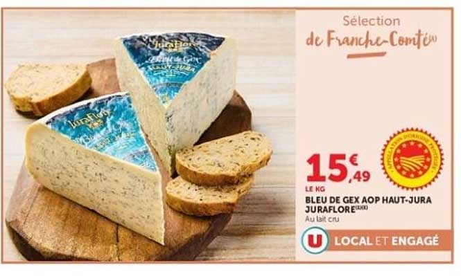 Bleu de Gex AOP Haut-Jura Jurafloré