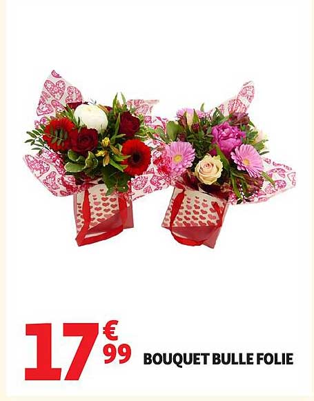 BOUQUET BULLE FOLIE
