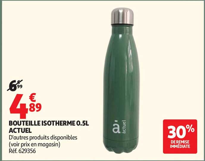 BOUTEILLE ISOTHERME 0.5L ACTUEL